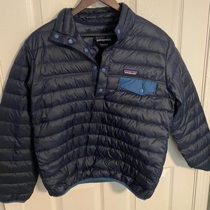 Mens Patagonia Nano Puff Snap-T pullover